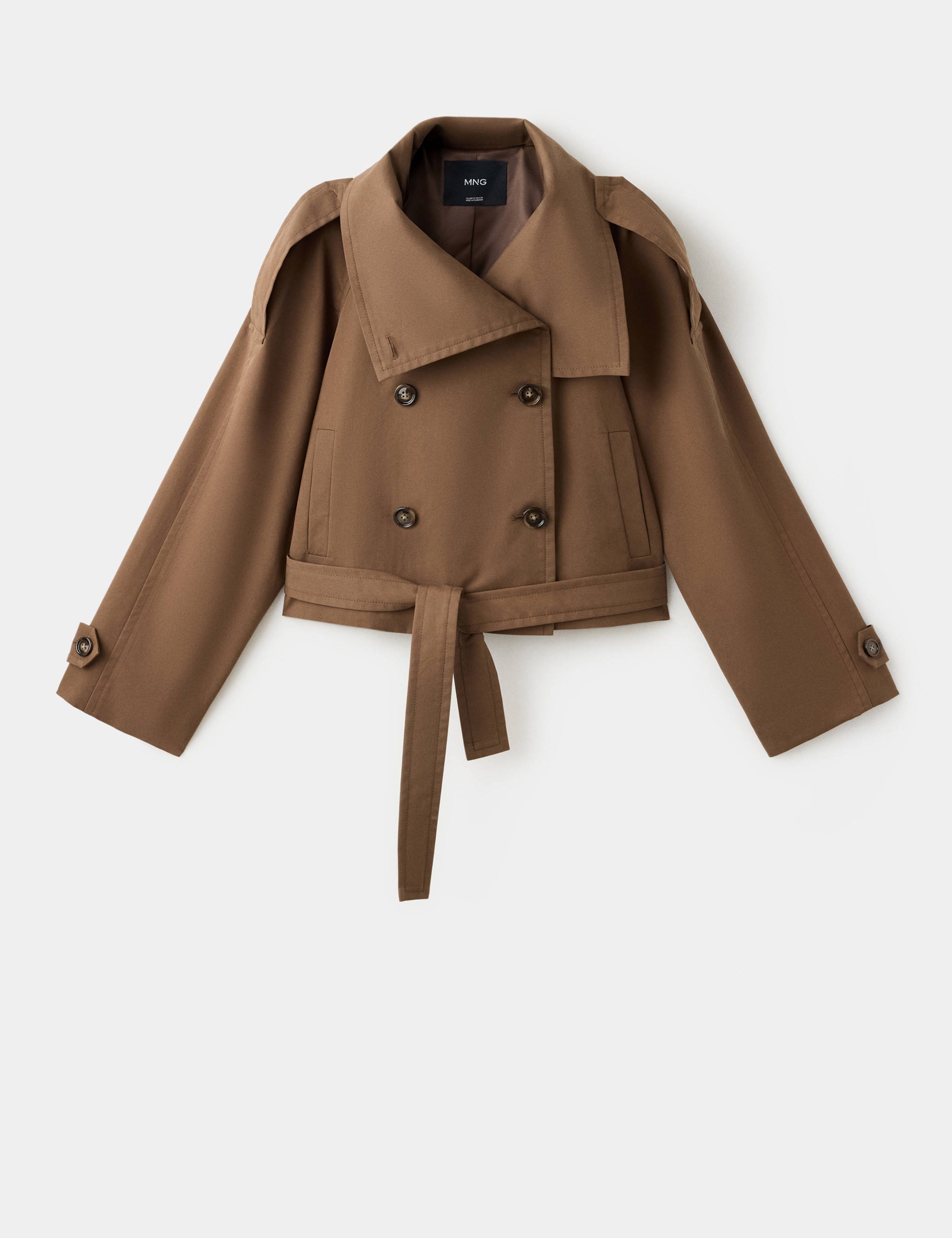 Mango chaqueta lipa in brown - Image 1