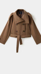 Mango chaqueta lipa in brown - Image 1