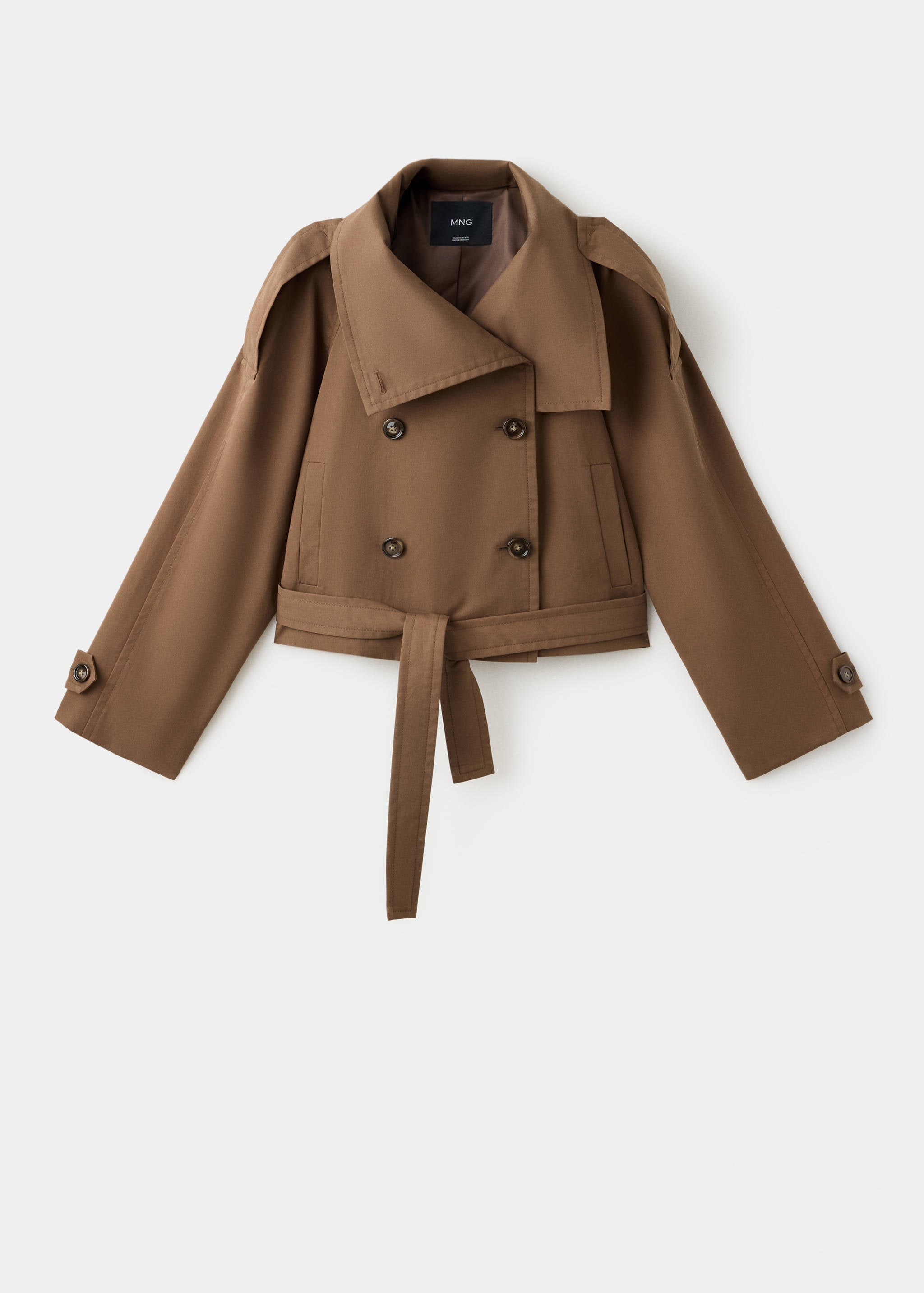 Mango chaqueta lipa in brown - Image 1