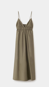 Mango vestido olga in green - Image 1