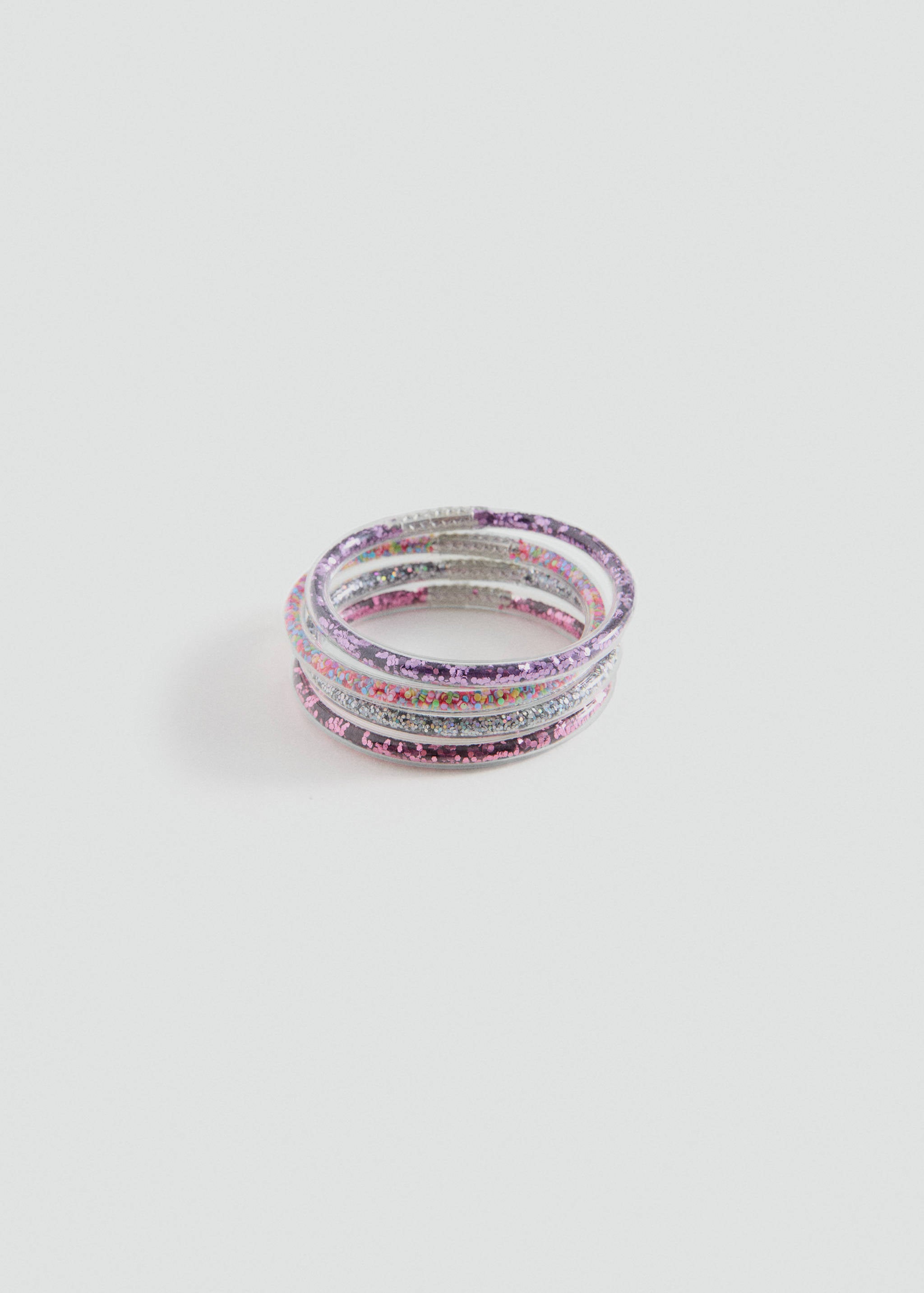 Mango pulsera scoubi in pink - Image 1