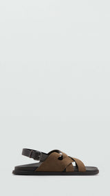 Mango sandals bio in mole - Image 1