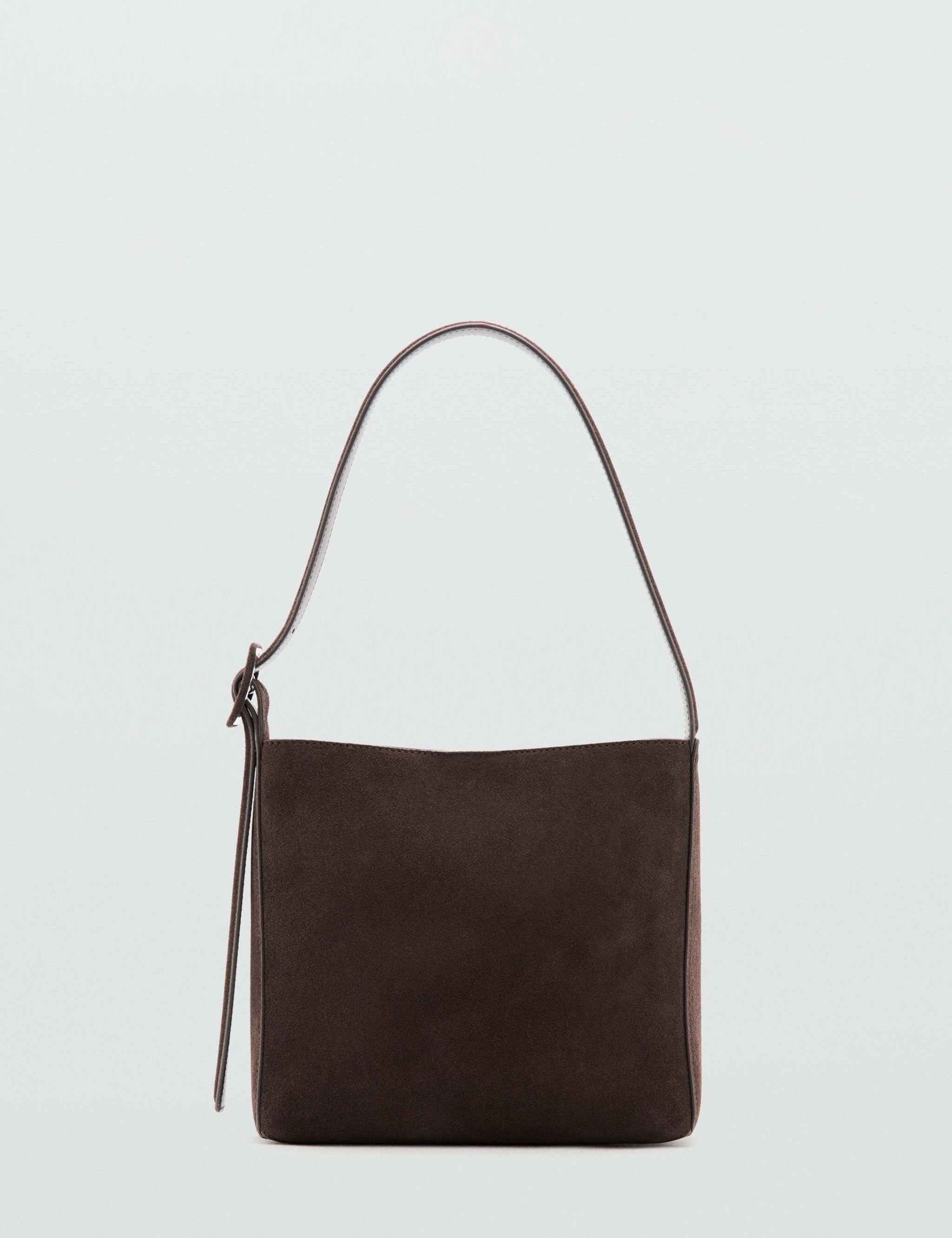 Mango shoulder bag igor in chocolate - Image 1