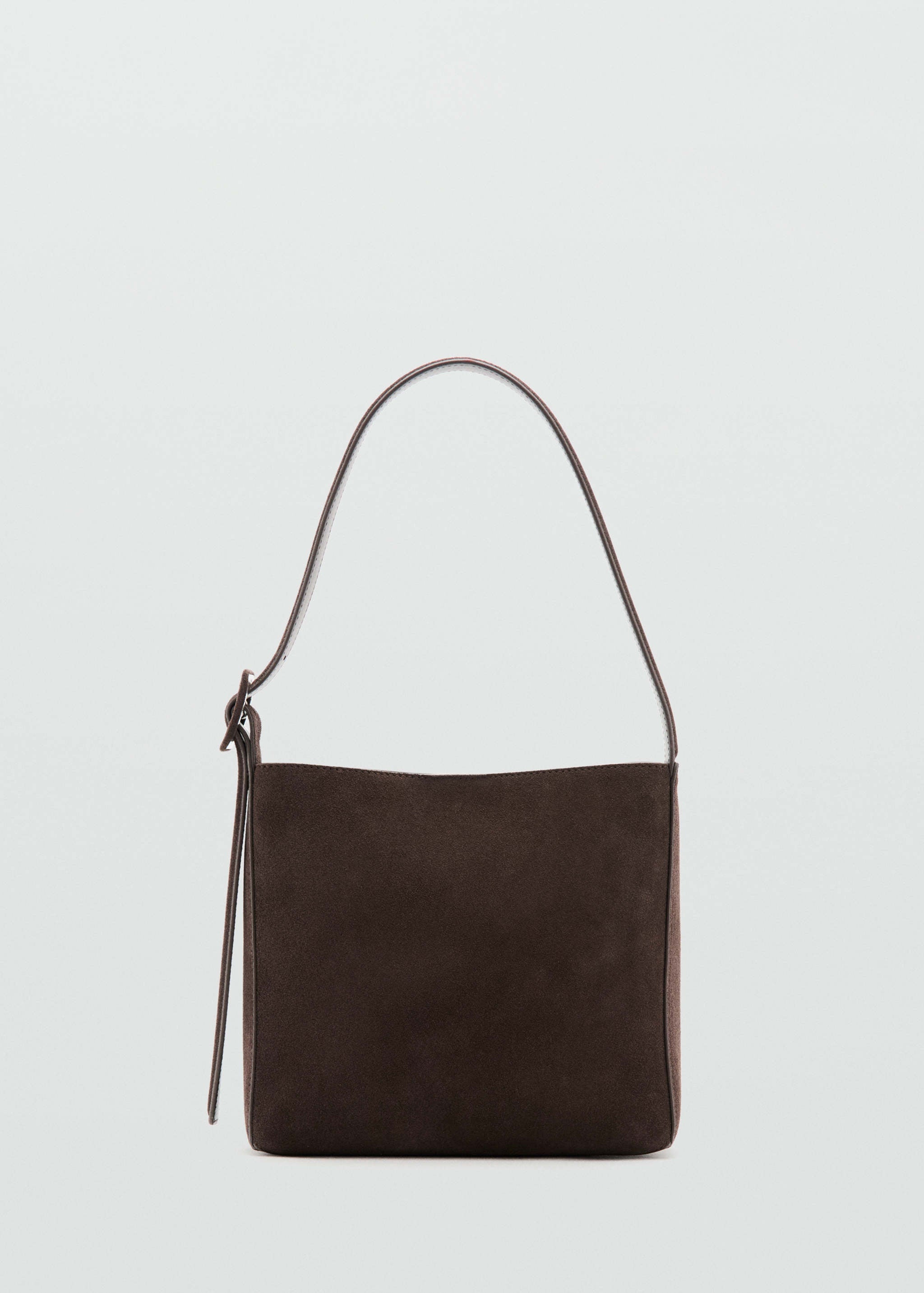 Mango shoulder bag igor in chocolate - Image 1
