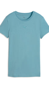 PUMA essentials tee women (692916) in baltic sea blue - Image 1