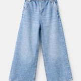 Mango jeans loose in medium denim - Image 1