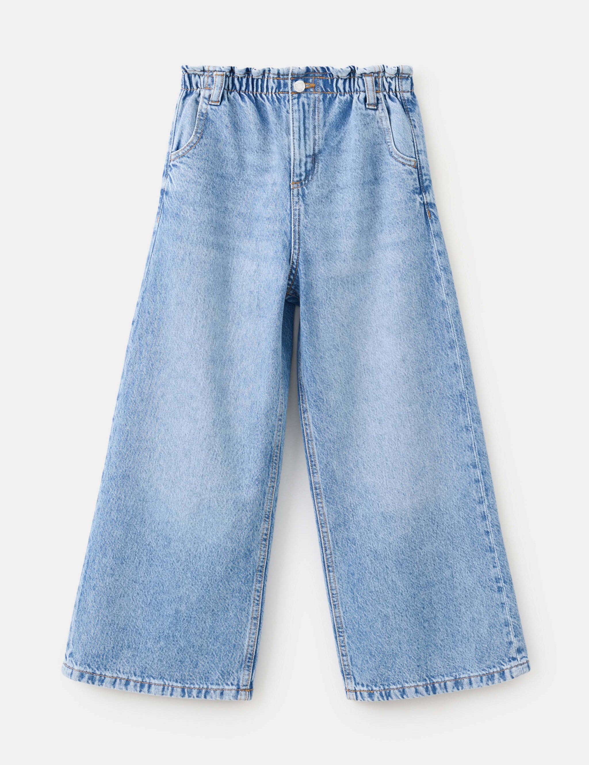 Mango jeans loose in medium denim - Image 1