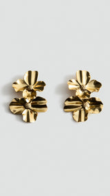 Mango pendiente jazmin in gold - Image 1