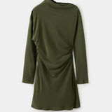 Mango vestido bruna in pastel green - Image 1