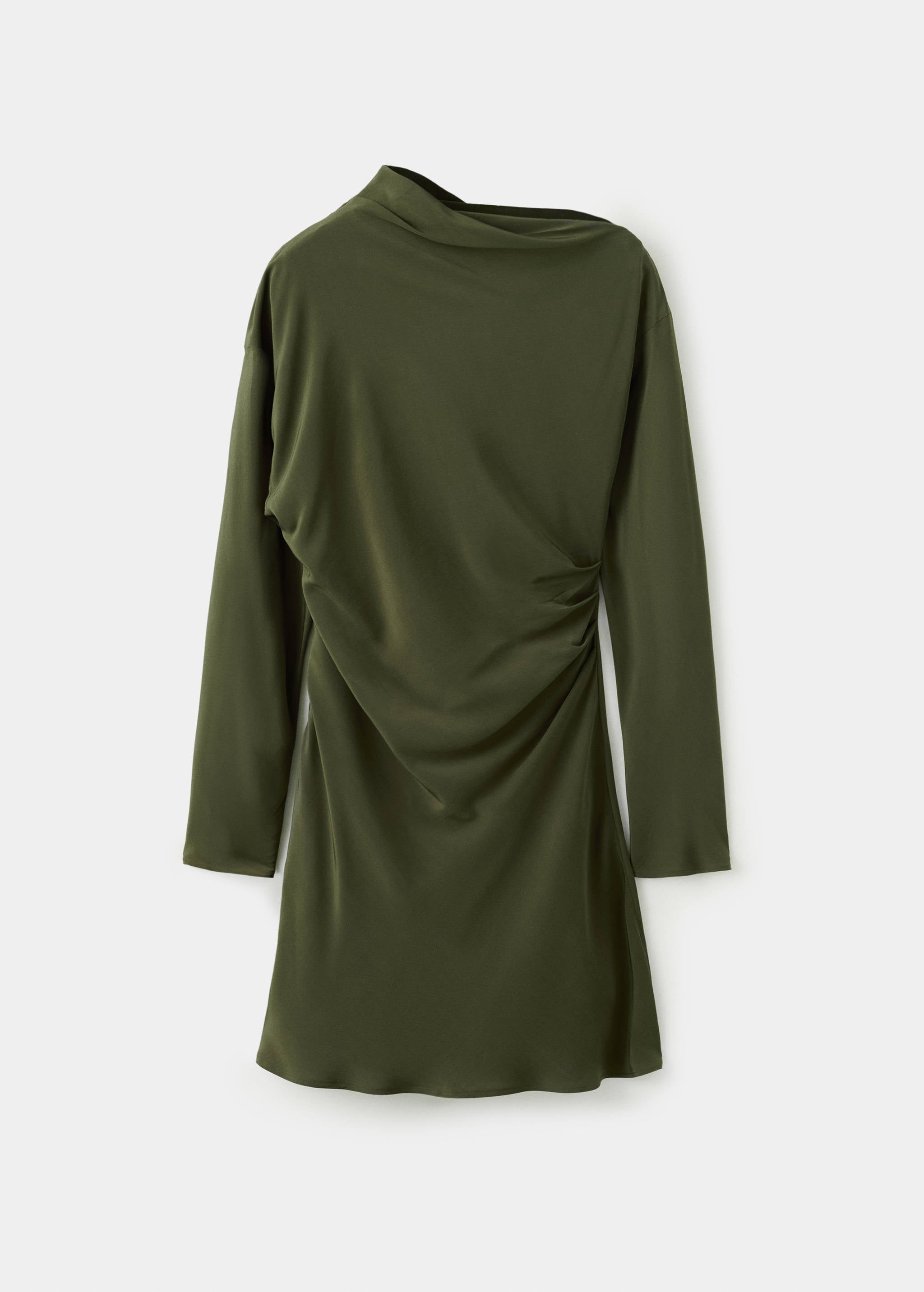 Mango vestido bruna in pastel green - Image 1