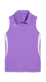 PUMA INDIVIDUAL padel polo in purple glimmer - Image 1