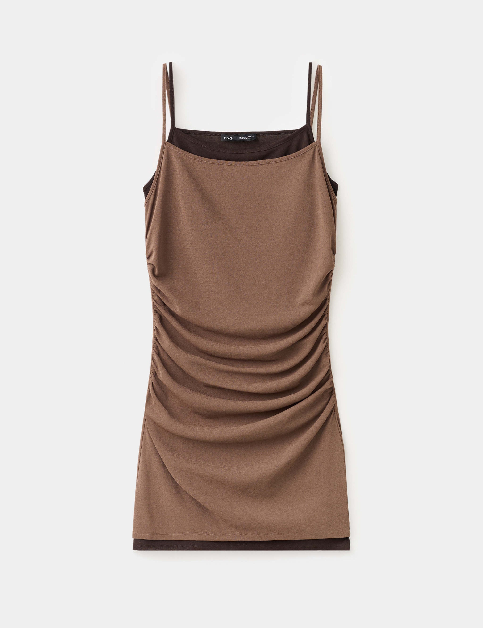 Mango dress noe in brown - Image 1
