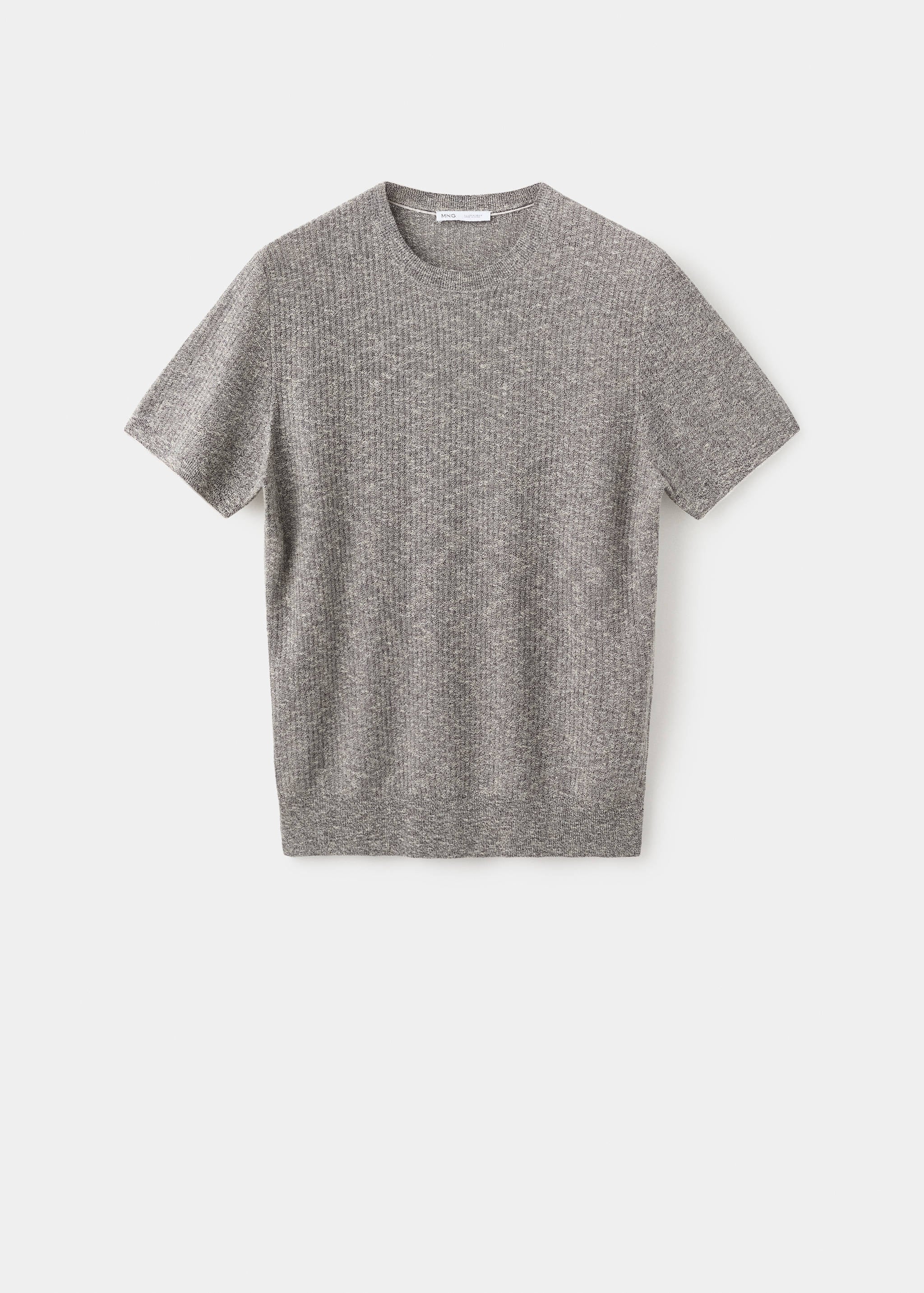 Mango camiseta tricot flew in navy - Image 1