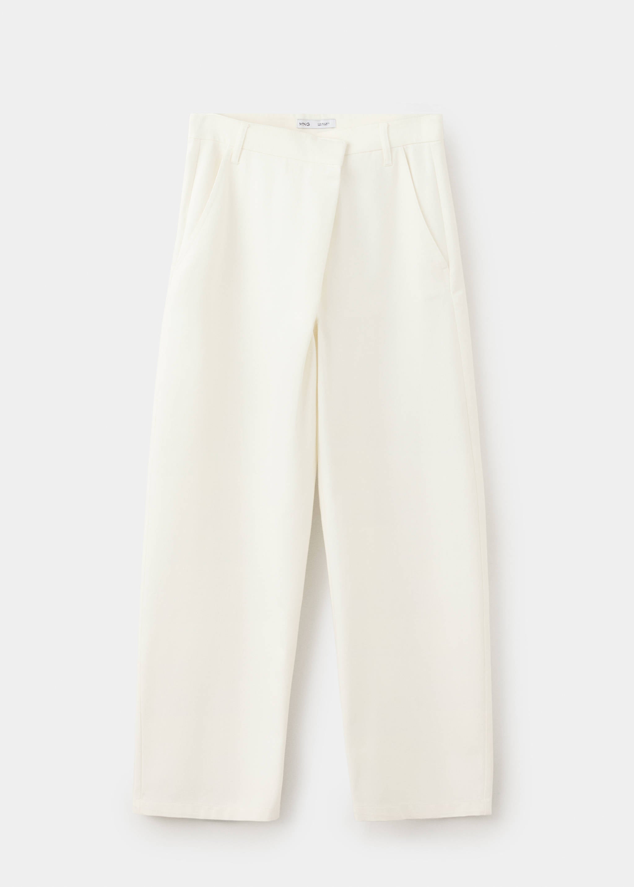 Mango pantalon phoebe in white - Image 1