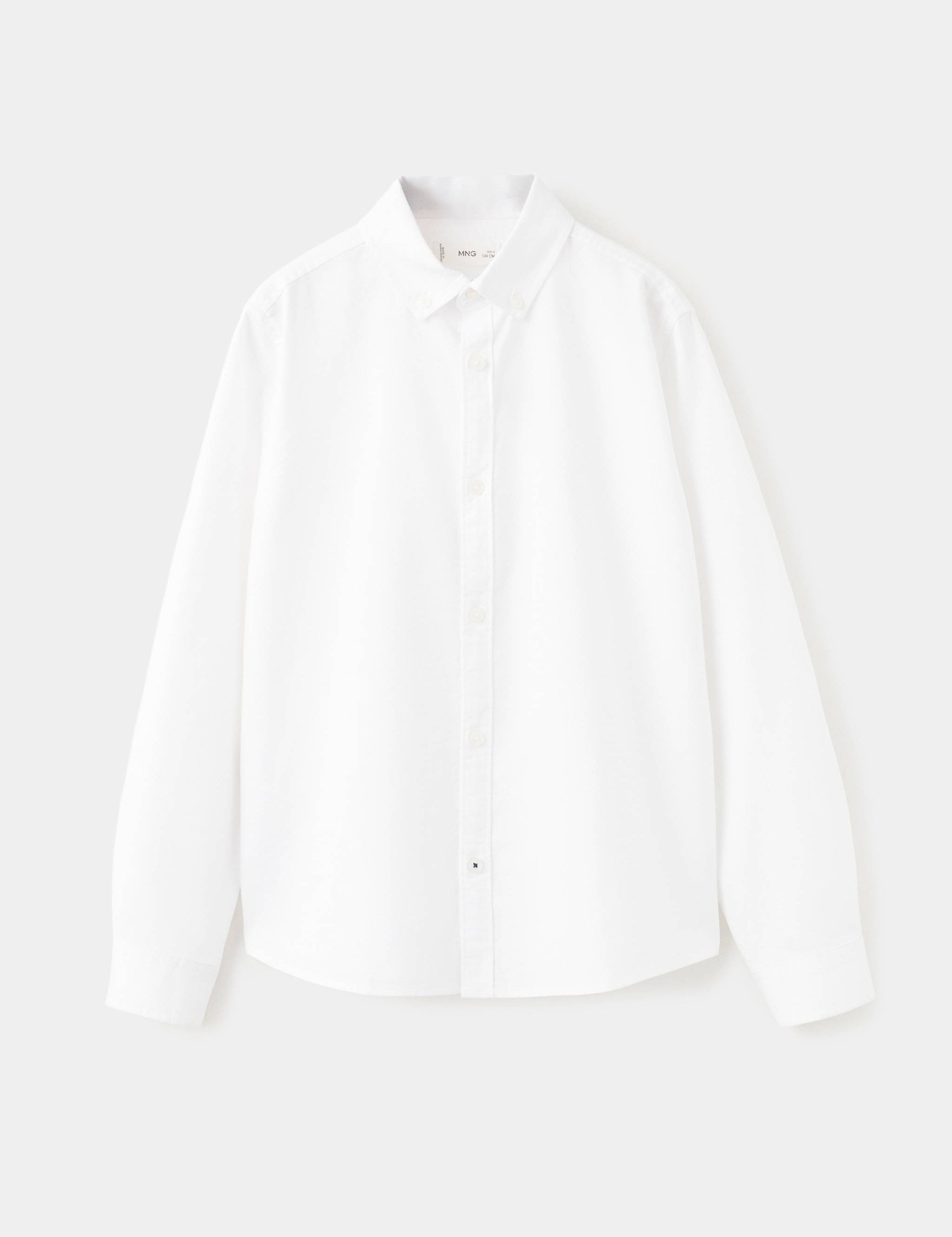 Mango shirt oxford in white - Image 1