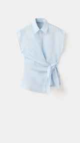 Mango camisa chat in celestial - Image 1