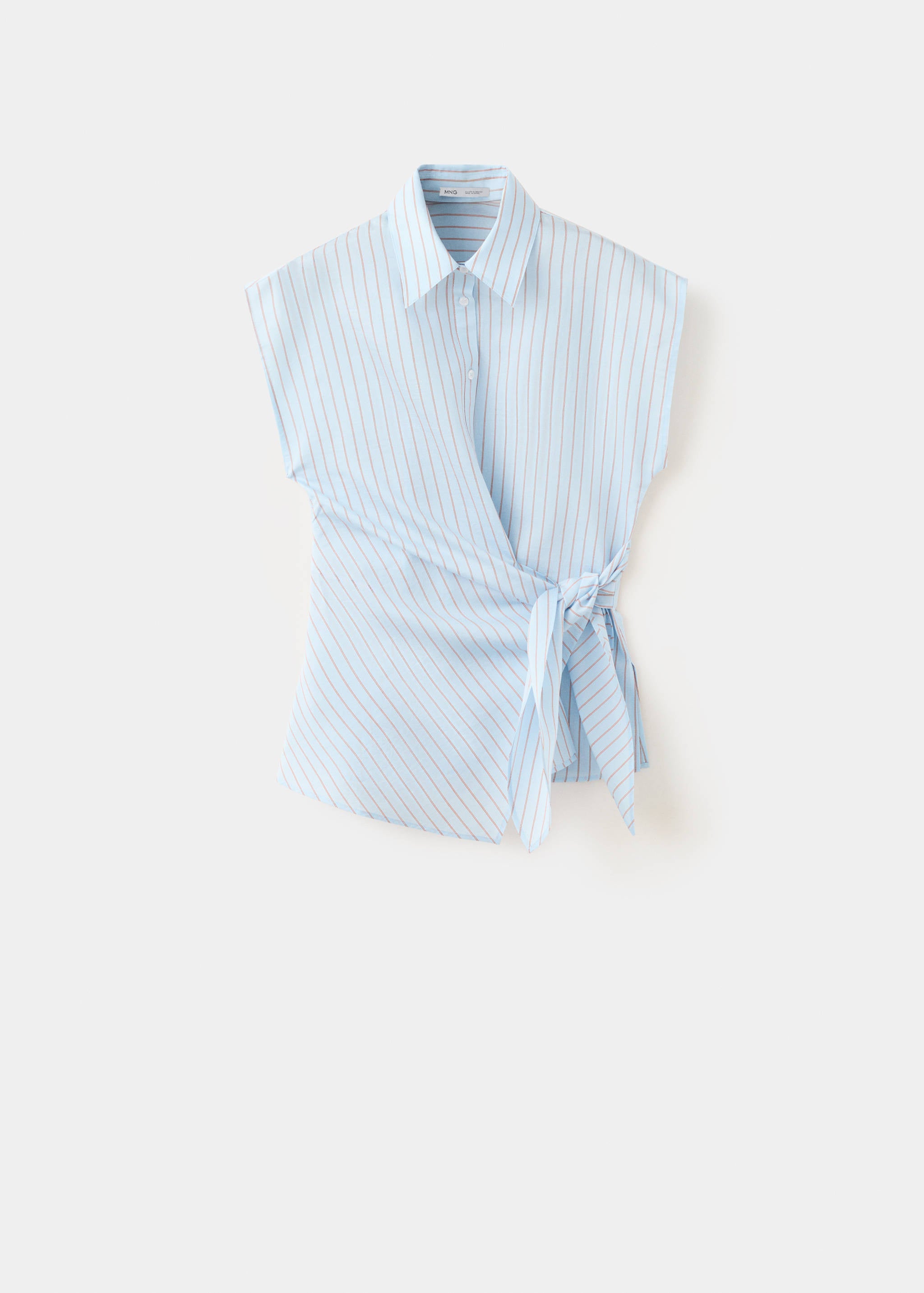 Mango camisa chat in celestial - Image 1