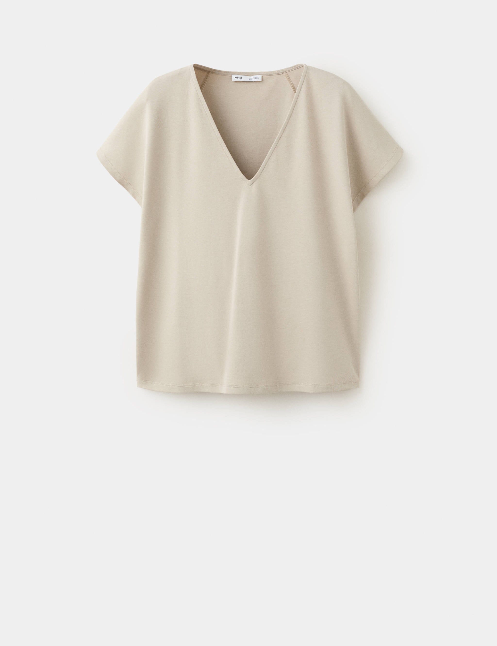 Mango camiseta sevipi in stone - Image 1