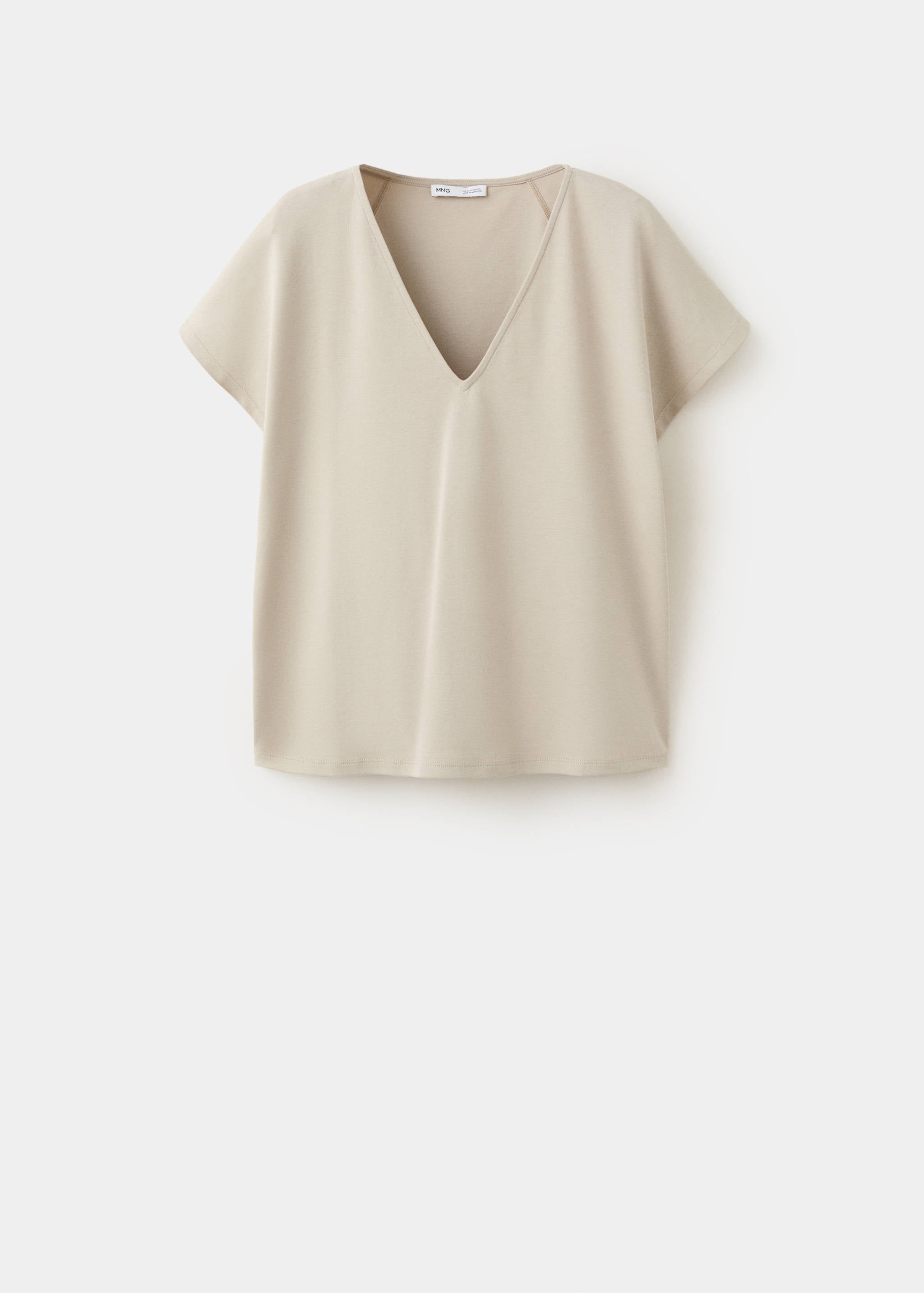 Mango camiseta sevipi in stone - Image 1