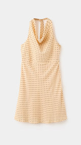 Mango vestido champin in pastel yellow - Image 1