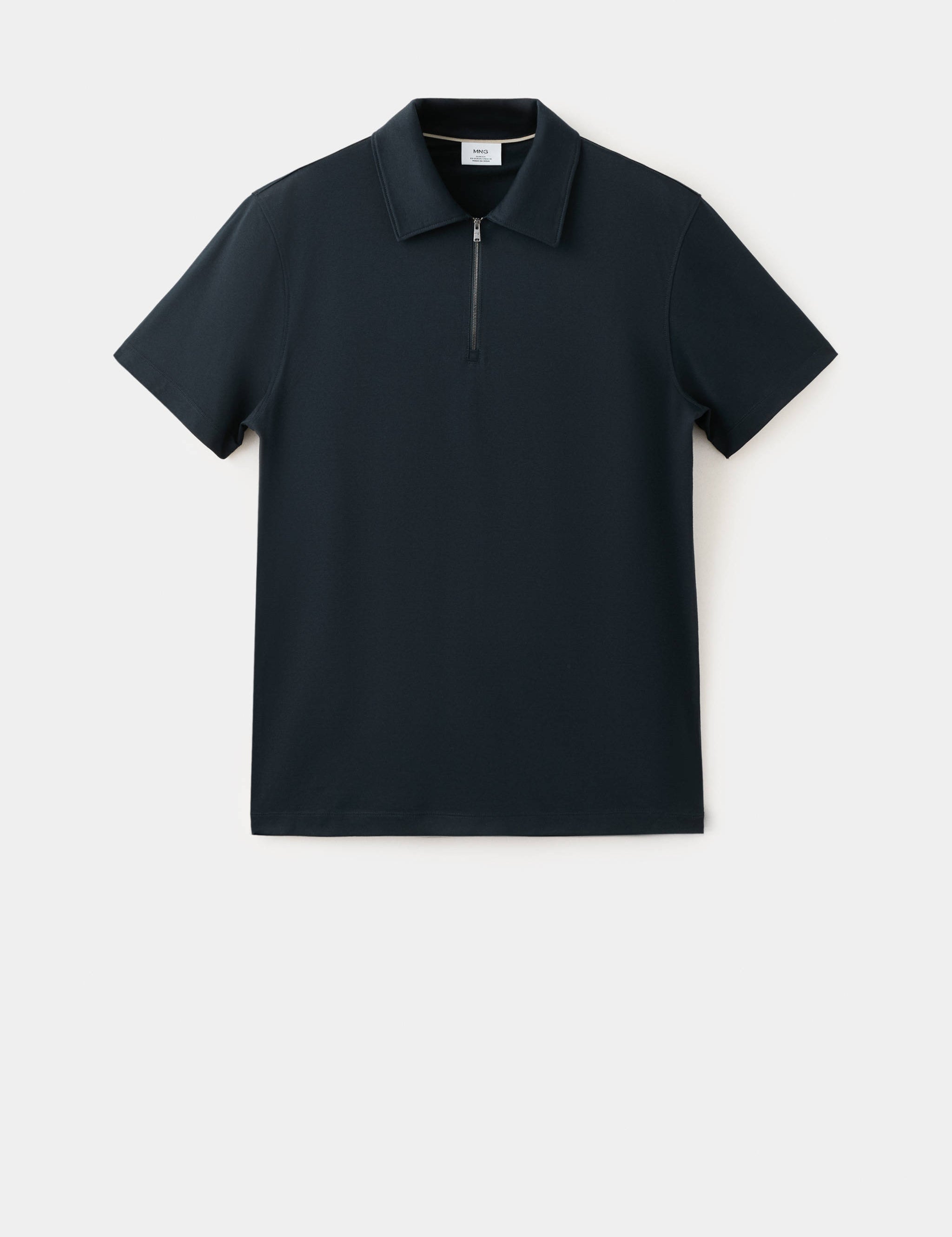 Mango polo carlez in navy - Image 1