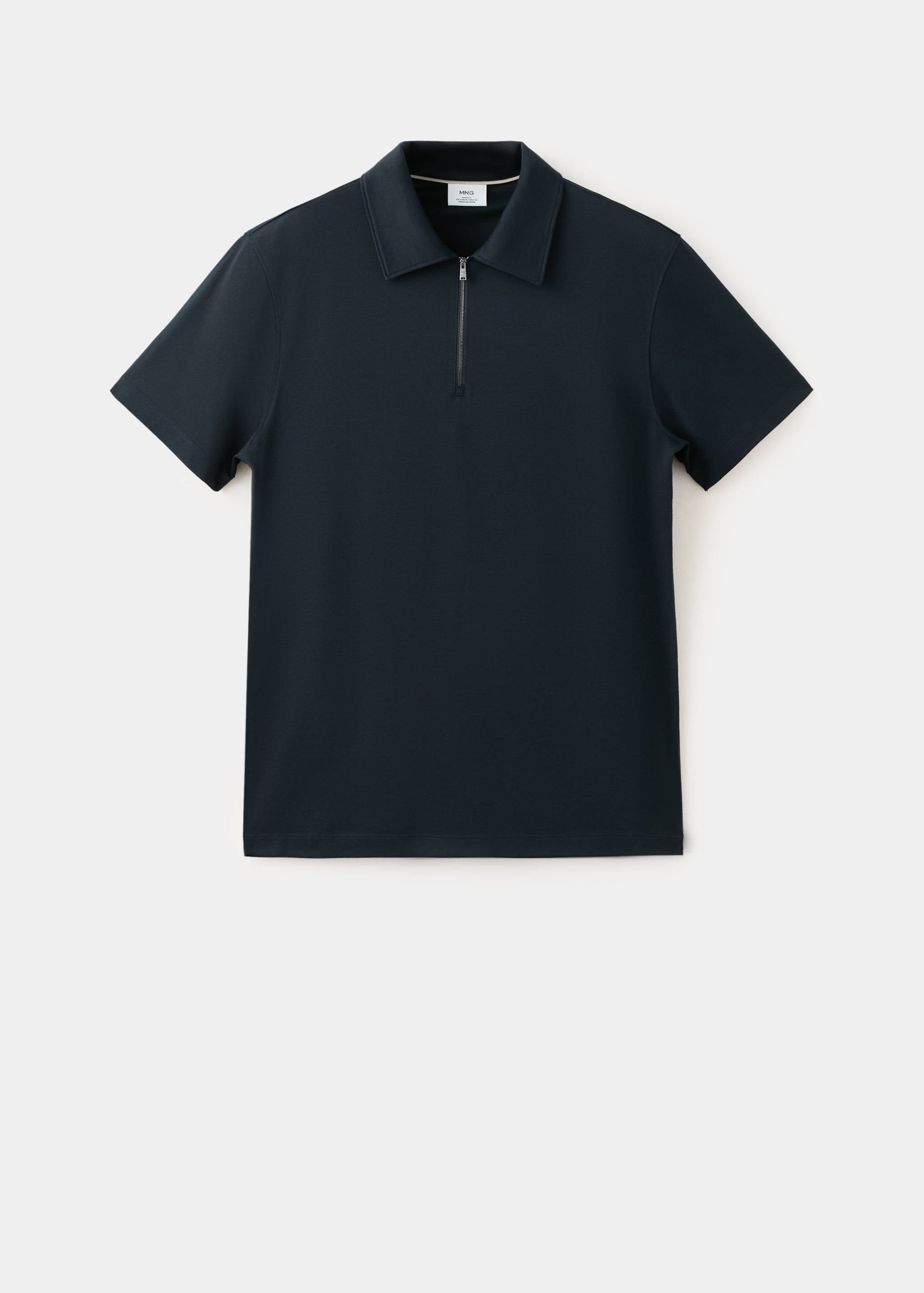 Mango polo carlez in navy - Image 1