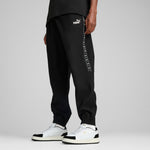 PUMA ESSENTIALS tape woven pants in black - Image 1