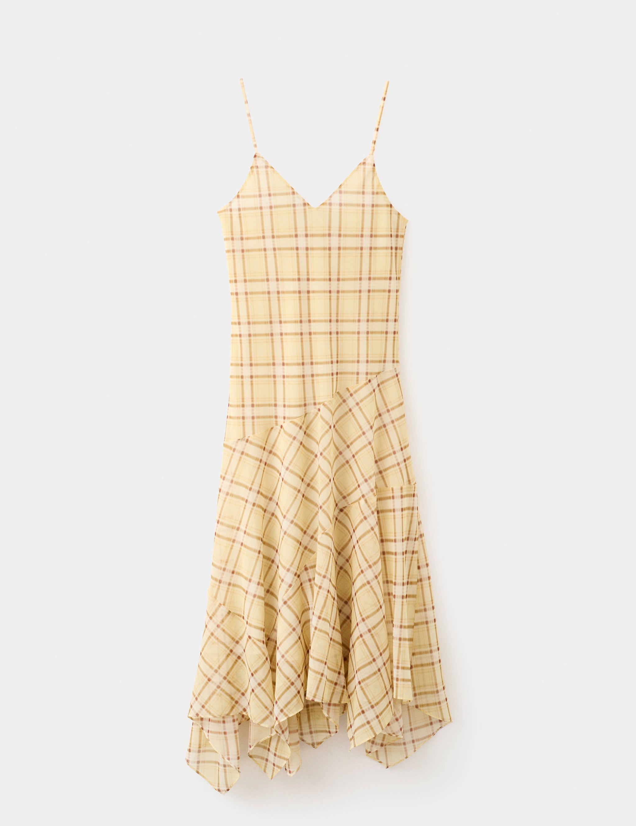 Mango vestido glasgow in pastel yellow - Image 1