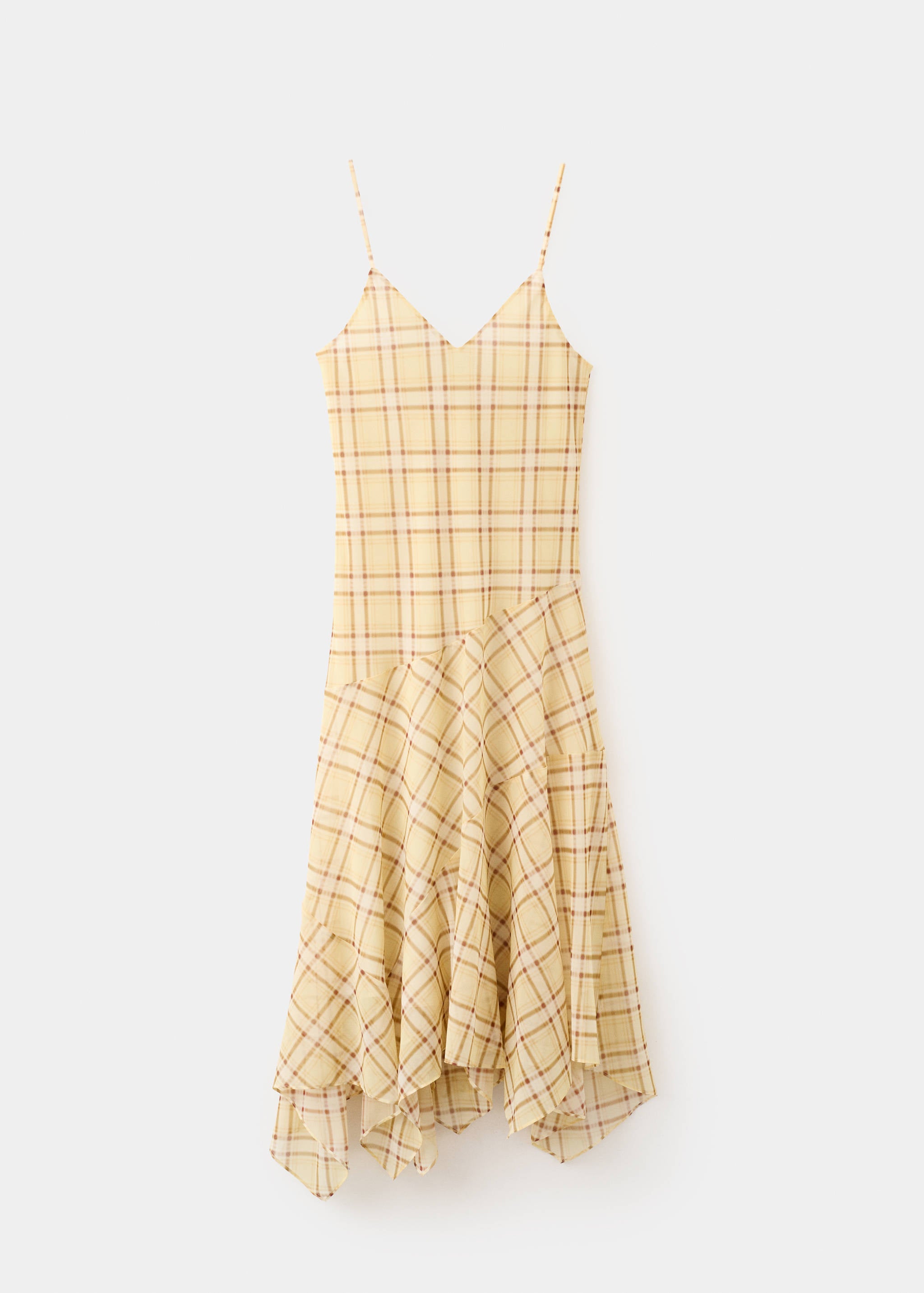 Mango vestido glasgow in pastel yellow - Image 1
