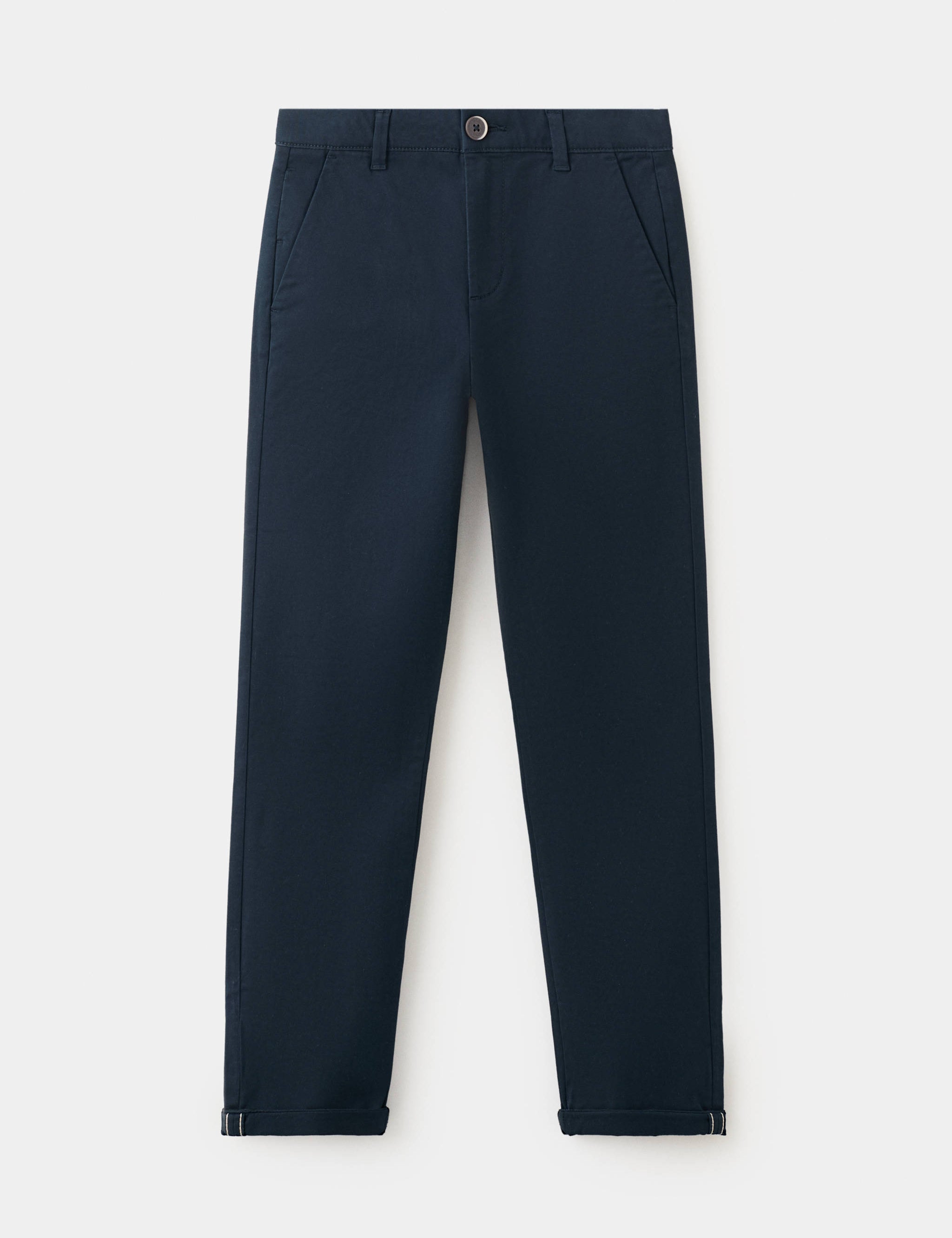 Mango pantalon rpiccolo in navy - Image 1