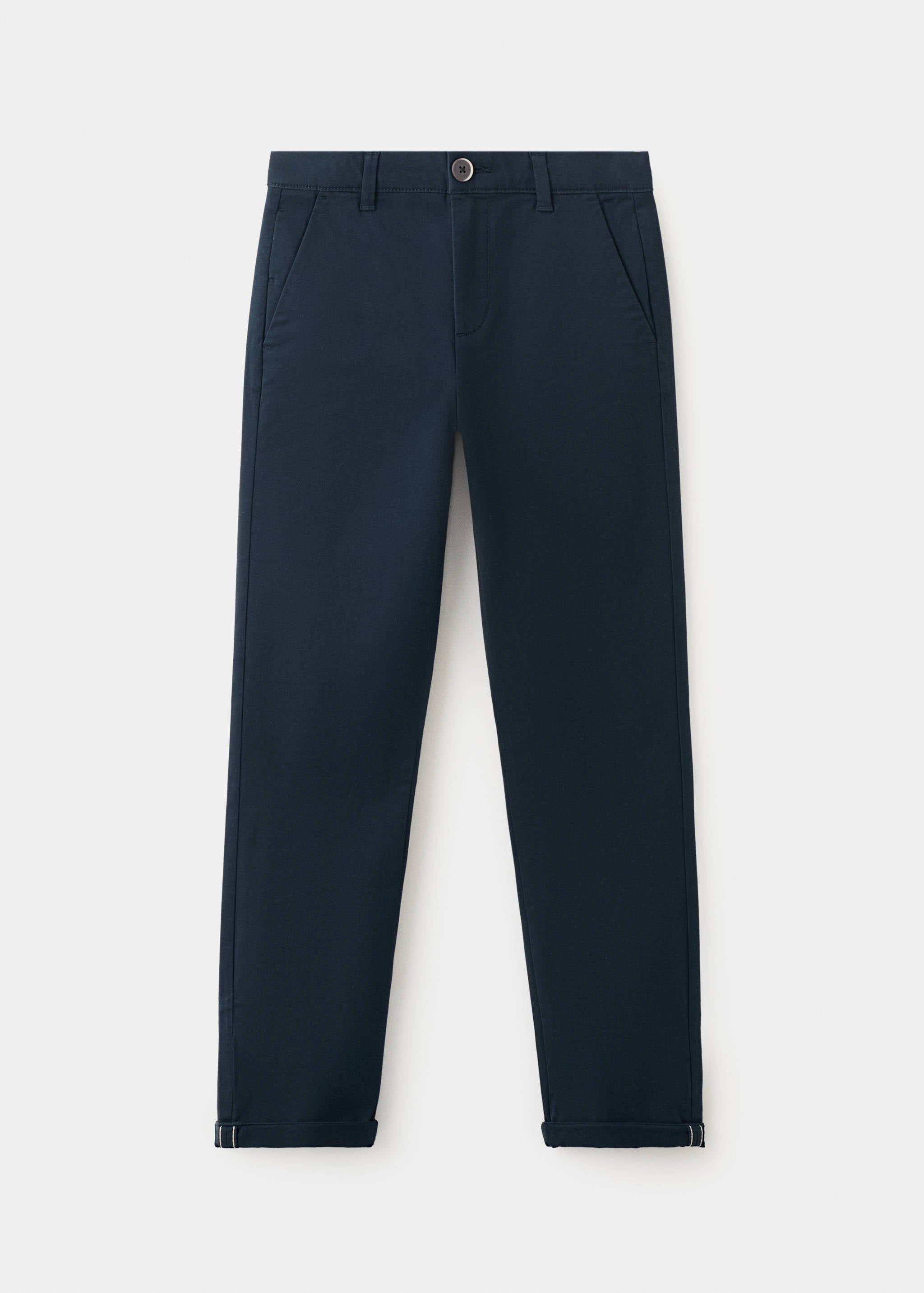 Mango pantalon rpiccolo in navy - Image 1