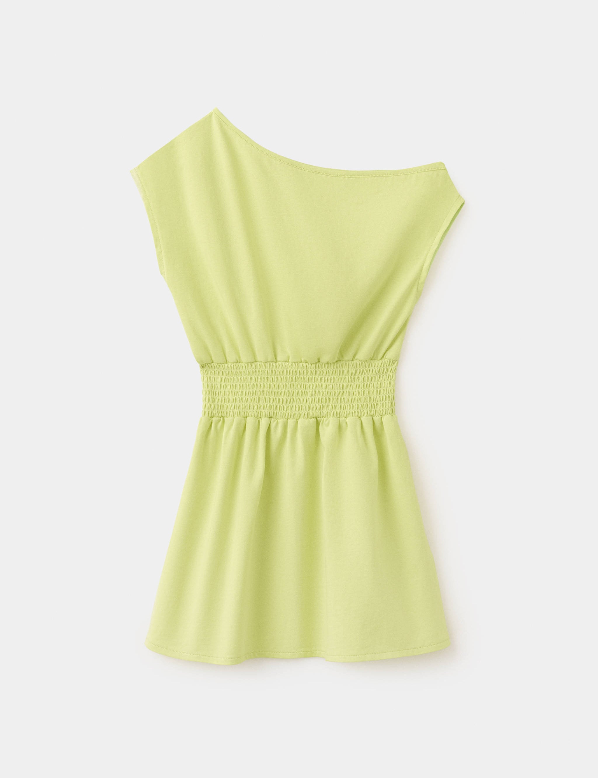 Mango vestido virginia in lime - Image 1