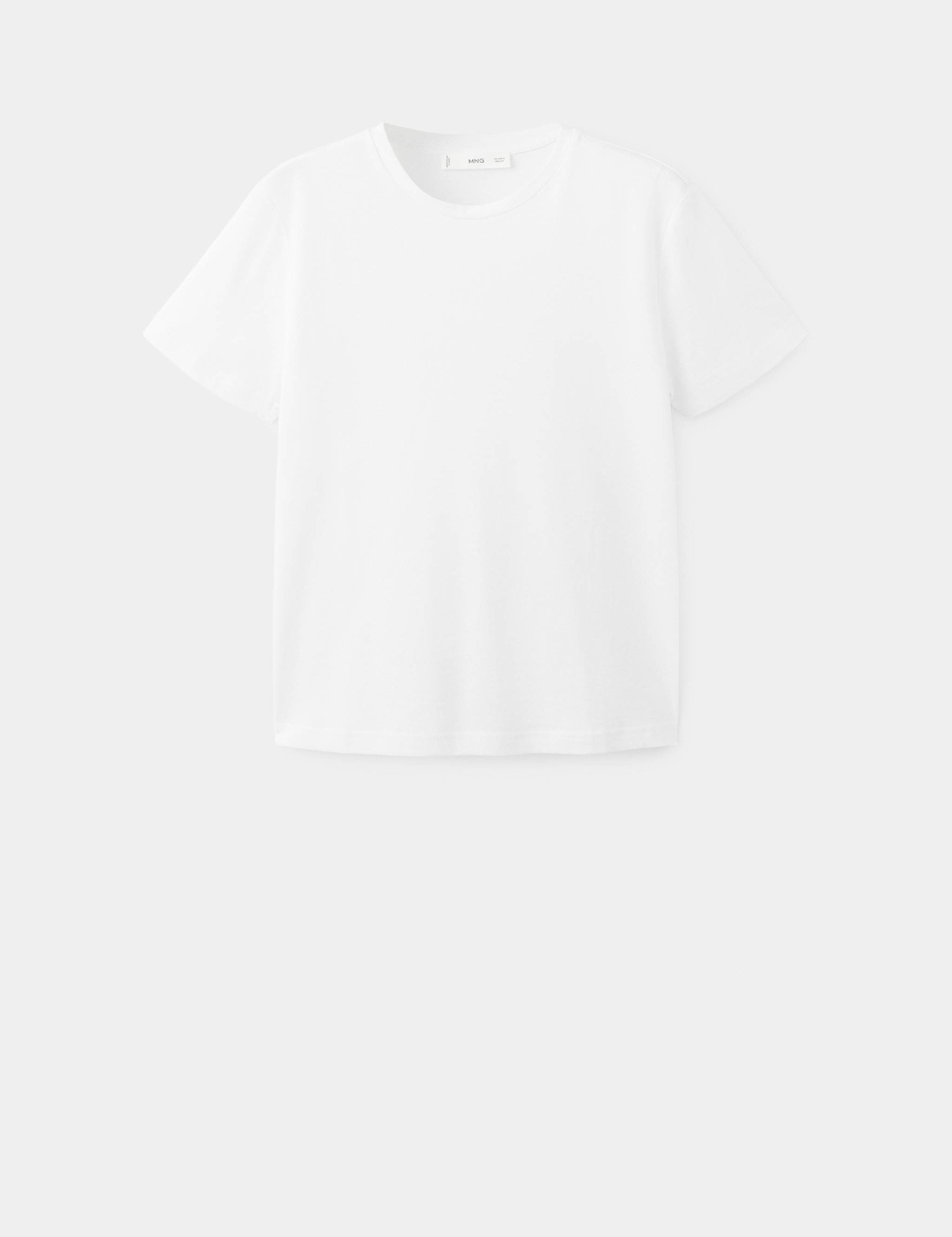 Mango camiseta chals in white - Image 1