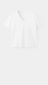 Mango camiseta chalspi in white - Image 1
