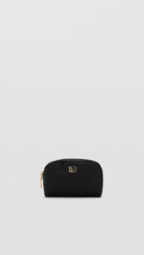Mango cosmetic bag nil in black - Image 1