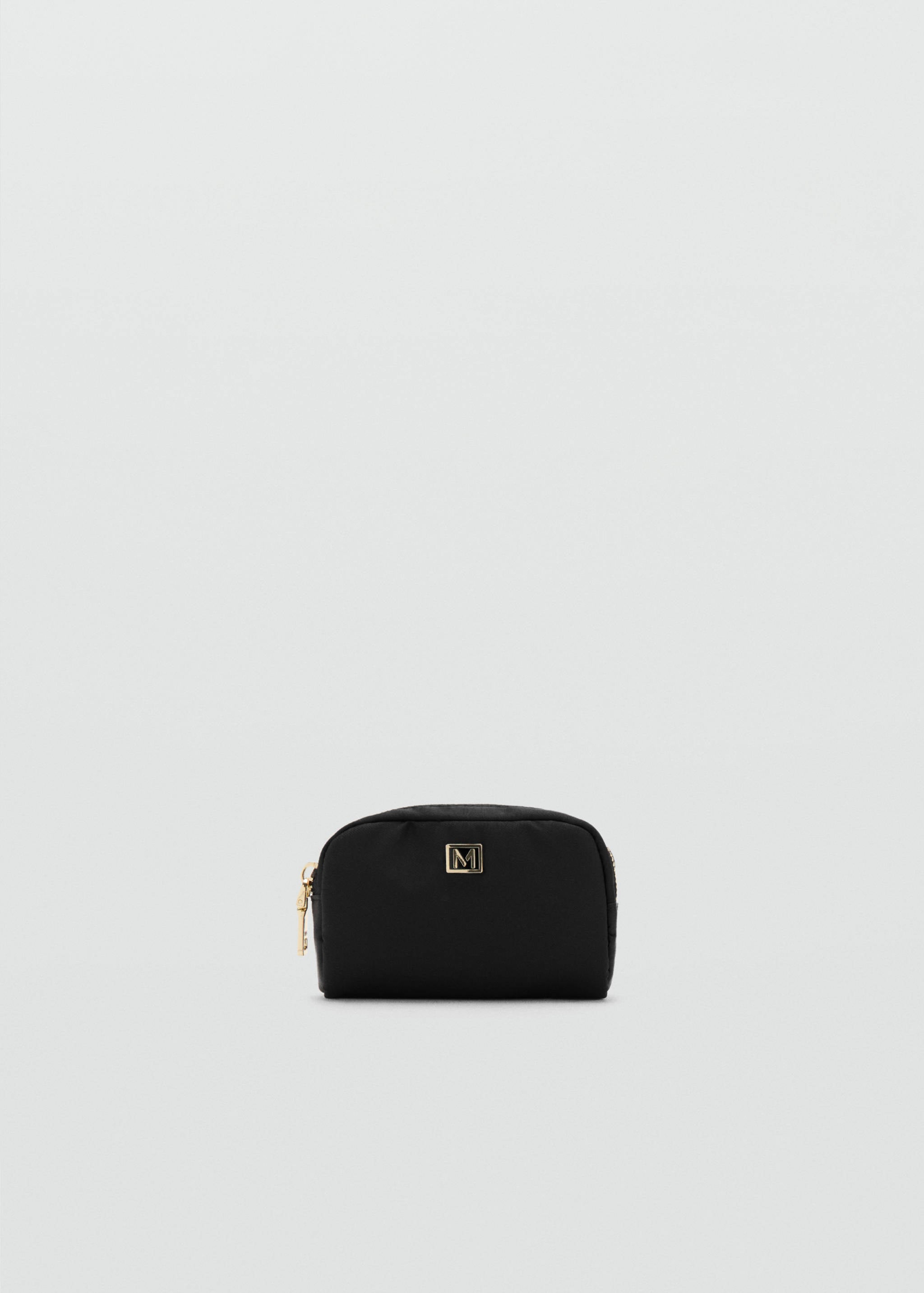 Mango cosmetic bag nil in black - Image 1