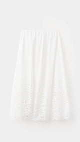 Mango falda jasmin in off white - Image 1