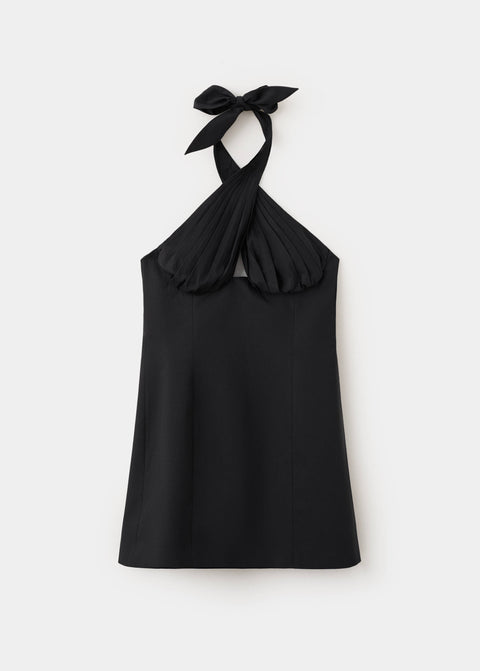 Mango dress bambi in black