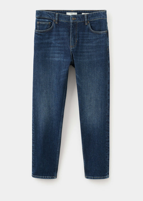 Mango jeans ben in dark denim