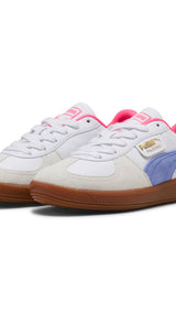 PUMA palermo sneakers unisex in white and intense lavender - Image 1