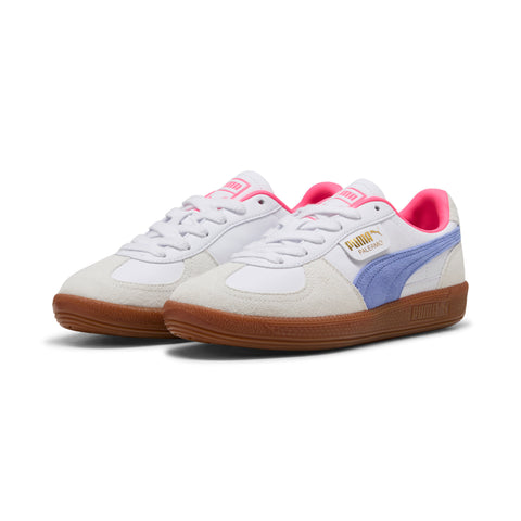 PUMA palermo sneakers unisex in white and intense lavender