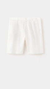 Mango bermudas carp in off white - Image 1