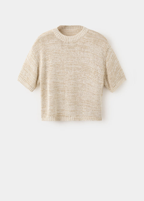 Mango jersey paquita in beige