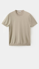 Mango camiseta tricot arraona in sand - Image 1
