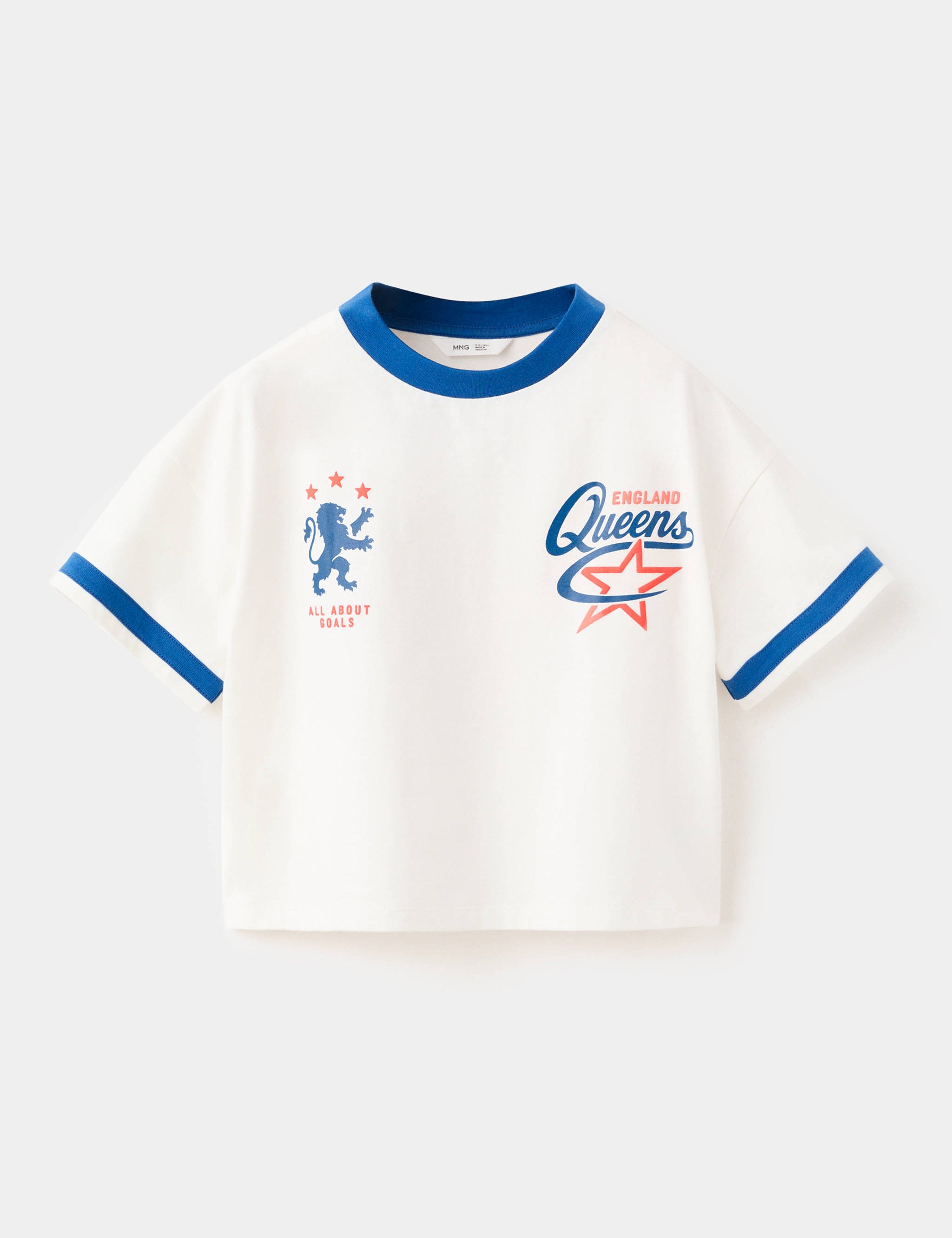 Mango camiseta england in off white - Image 1