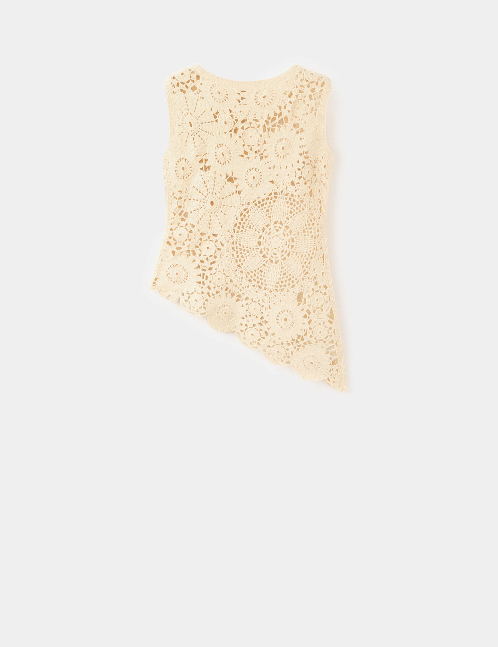 Mango top truita in pastel yellow - Image 1