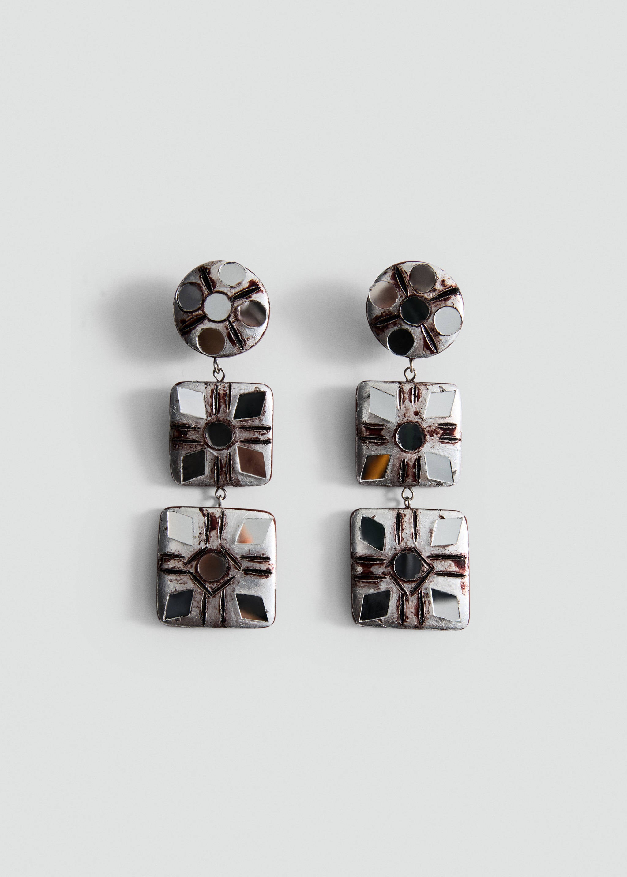 Mango pendiente tao in brown - Image 1