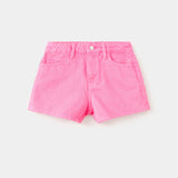 Mango shorts raw in fuchsia - Image 1