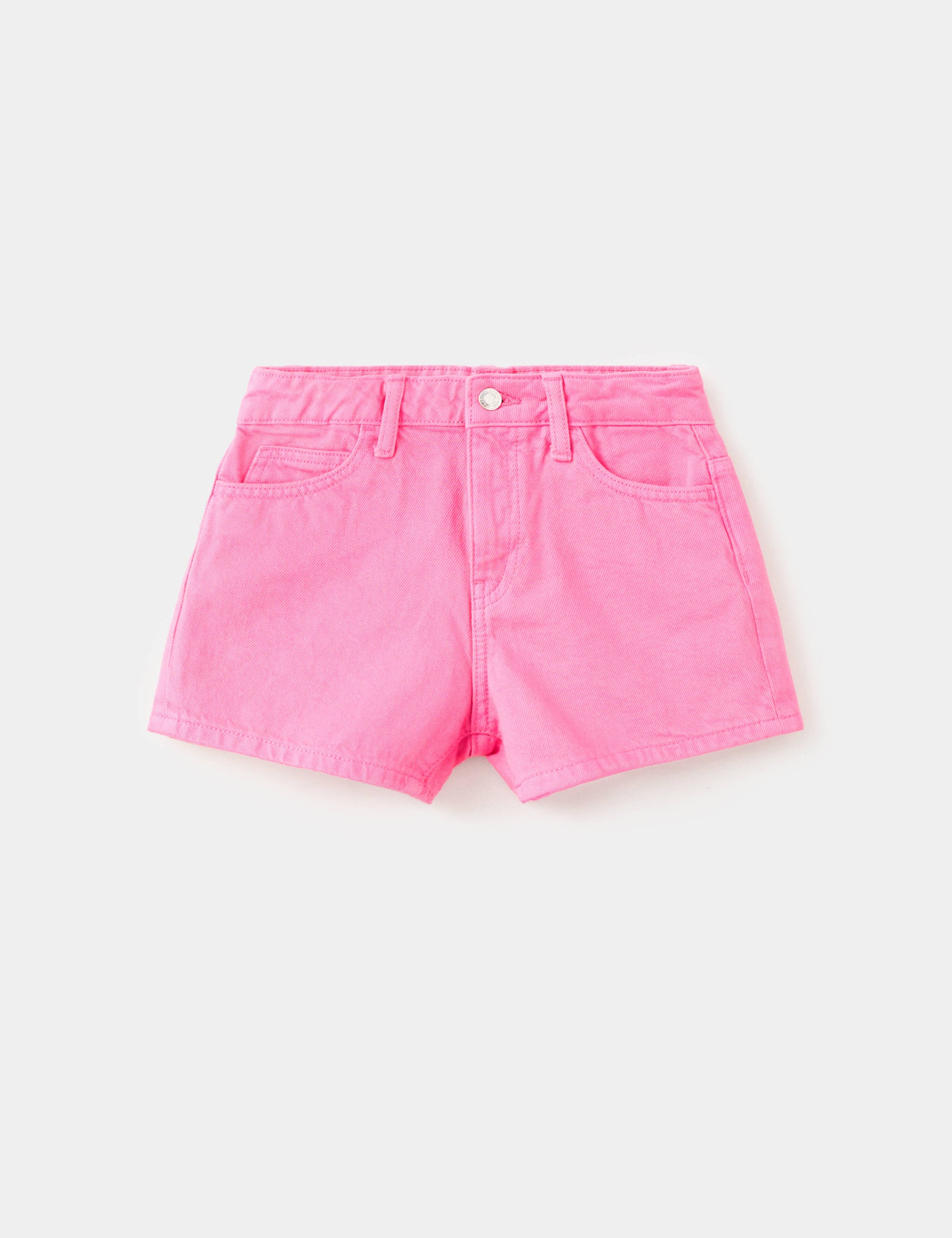 Mango shorts raw in fuchsia - Image 1