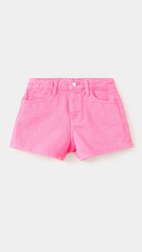 Mango shorts raw in fuchsia - Image 1